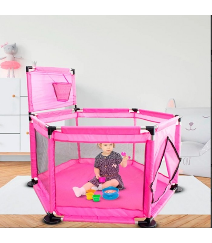 Corral Bebes Infantil Juego - ROSADO