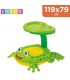Flotador Para Bebe Con Techo - Rana -Intex