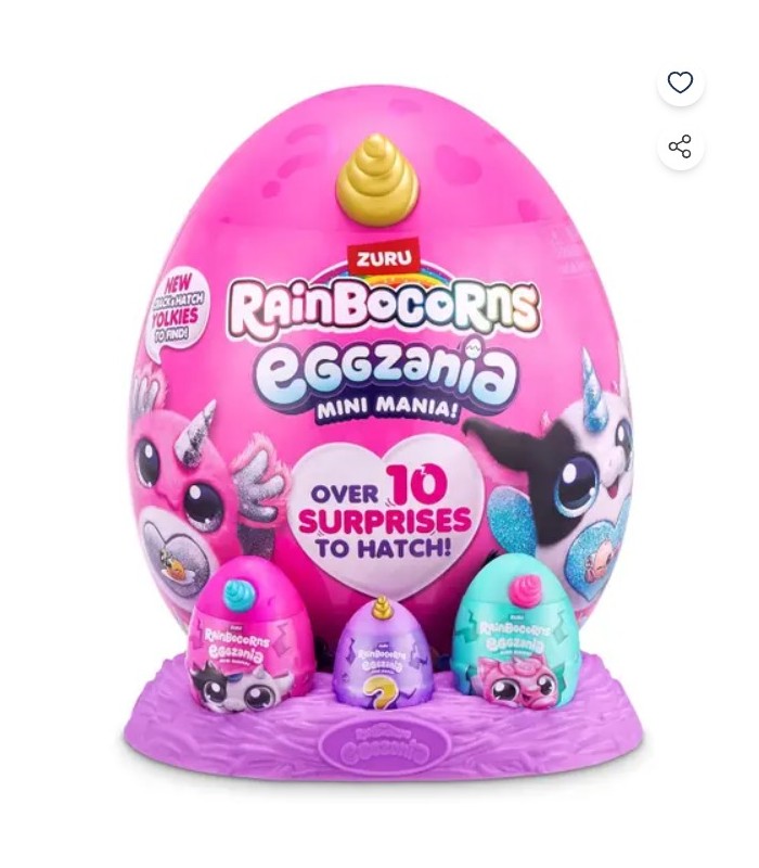 PELUCHE MINI ANIMAL RAINBOCORNS