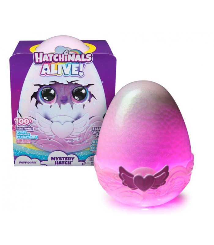 Peluche Interactivo Hatchimals Huevo Grande Sorpresa