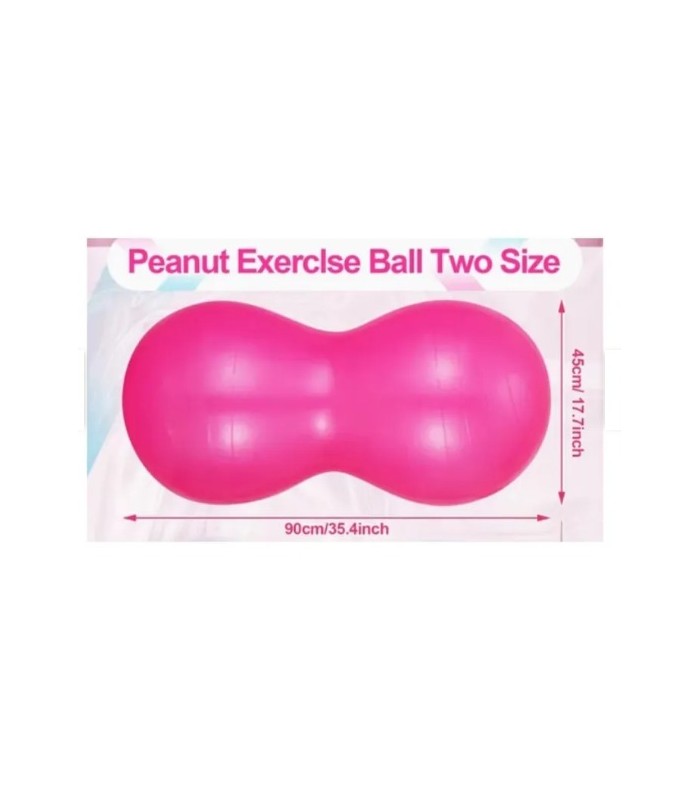 Pelota Yoga forma Maní Fitness Ejercicios - Azul