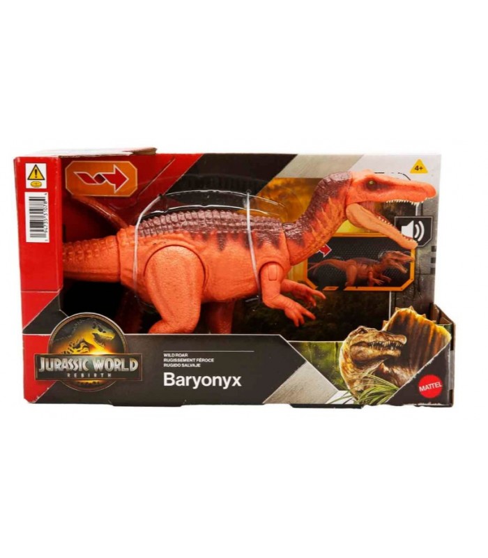 Figura de dinosaurio rugiente