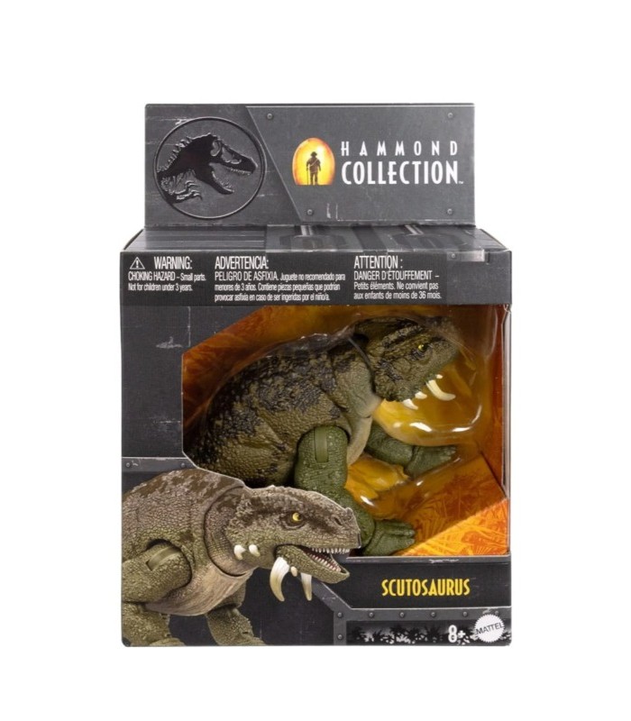 Figura de acción de dinosaurio Scutosaurus
