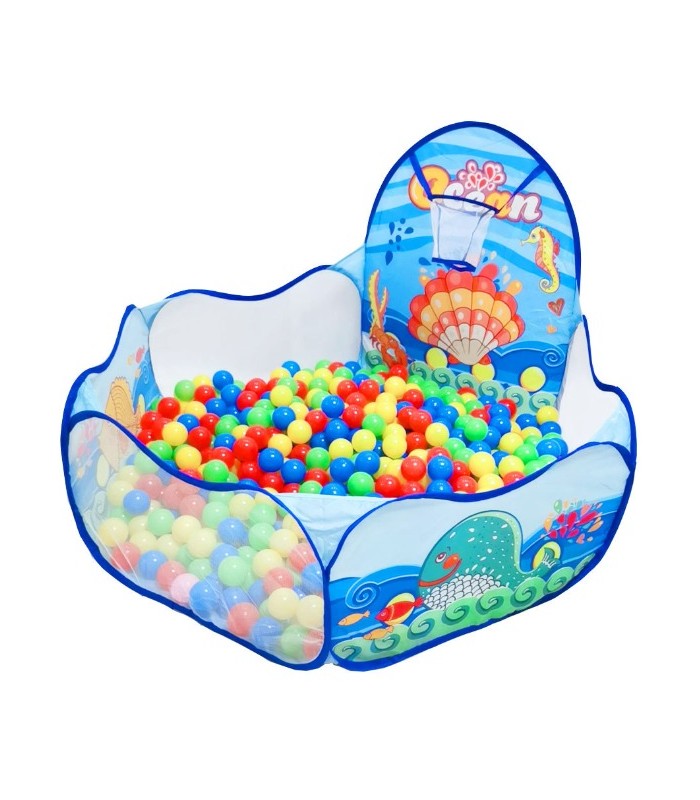 Piscina De Tela Para Pelotas Modelo Océano