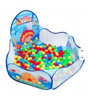 Piscina De Tela Para Pelotas Modelo Océano