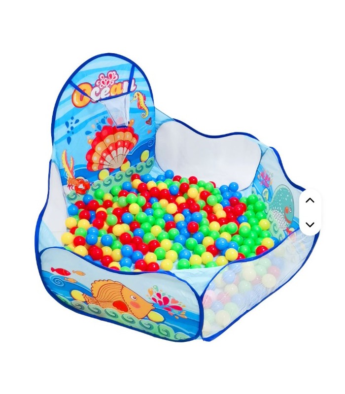 Piscina De Tela Para Pelotas Modelo Océano