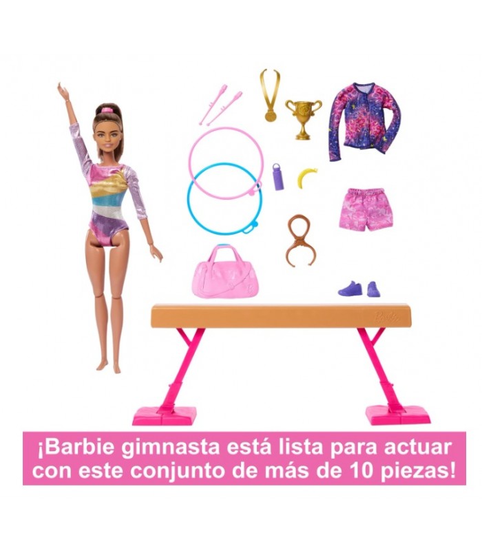 Muñeca Gimnasta Morena