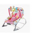 Silla mecedora bouncer Baby Cam táctil 20kg fucsia