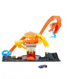 PISTA HOT WHEELS HTN81 JUGUETE ATAQUE COBRA VS PIZZERIA