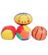 JUGUETE PARA BEBÉ SET x4 PELOTAS DE ESPUMA