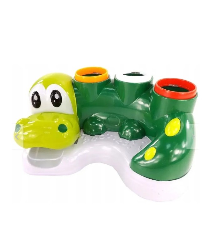 Juego De Estimulación Didáctico Cocodrilo Luz música Bebé