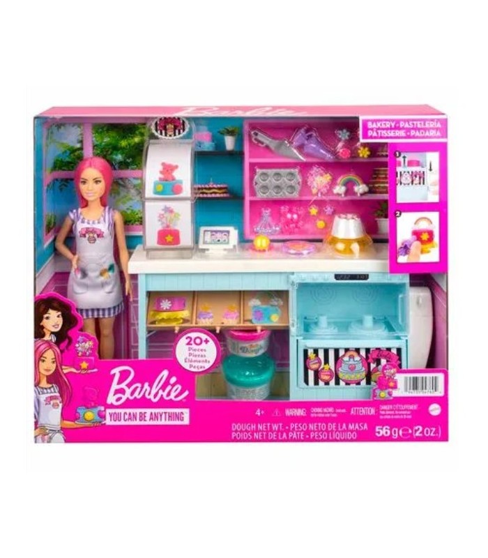 Muñeca BARBIE Set de Repostería para Decorar