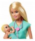Barbie Set De Pediatra Rubia Con Gemelos