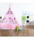 Carpa para niñas tipi de corazones - Rosado