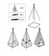 Carpa para niñas tipi de corazones - Rosado