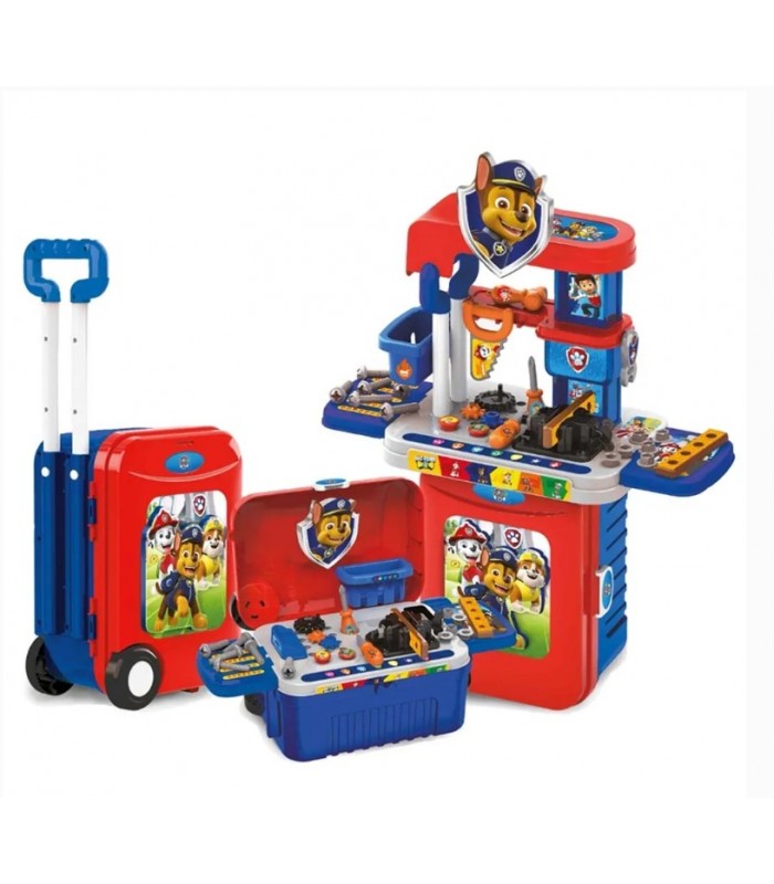 Set De Herramientas Y Maleta 3 En 1 Paw Patrol