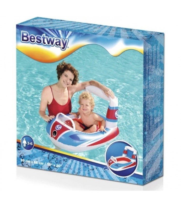 Inflable Para Bebés Bestway Con Forma De Carro