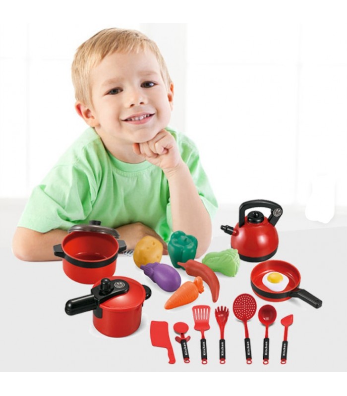 Play Set Cocina Rojo