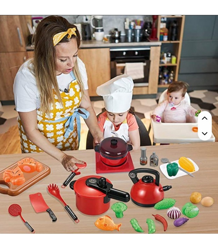 Play Set Cocina Rojo