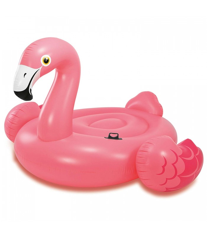 Flotador inflable montable  modelo flamingo rosa - Intex