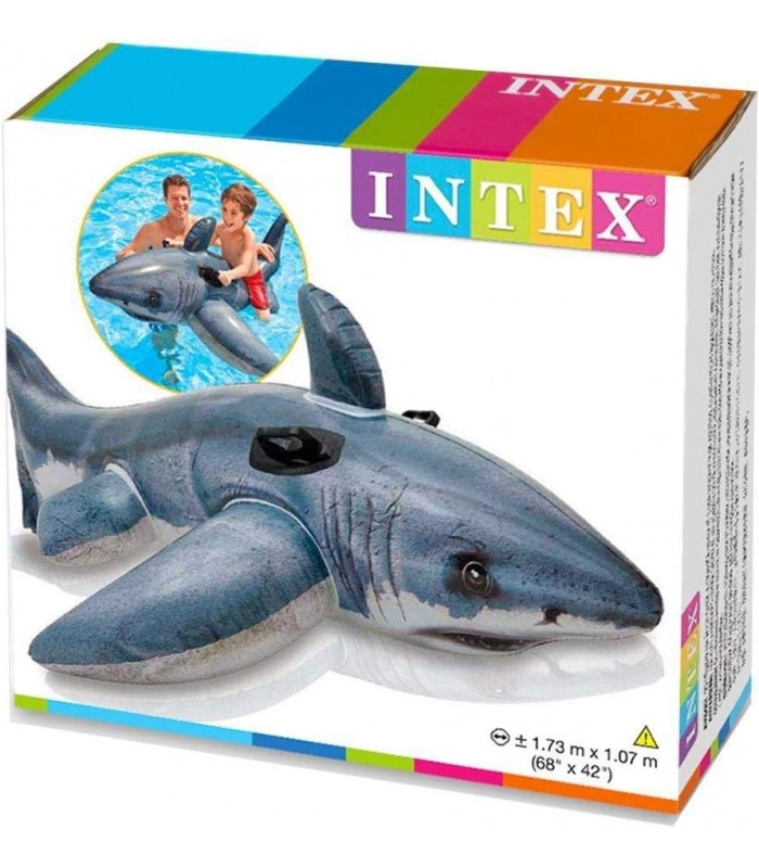 flotador tiburon plomo intex