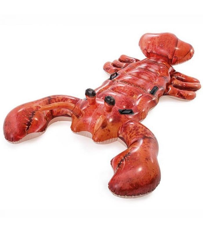 Flotador inflable montable  modelo Langosta roja - INTEX