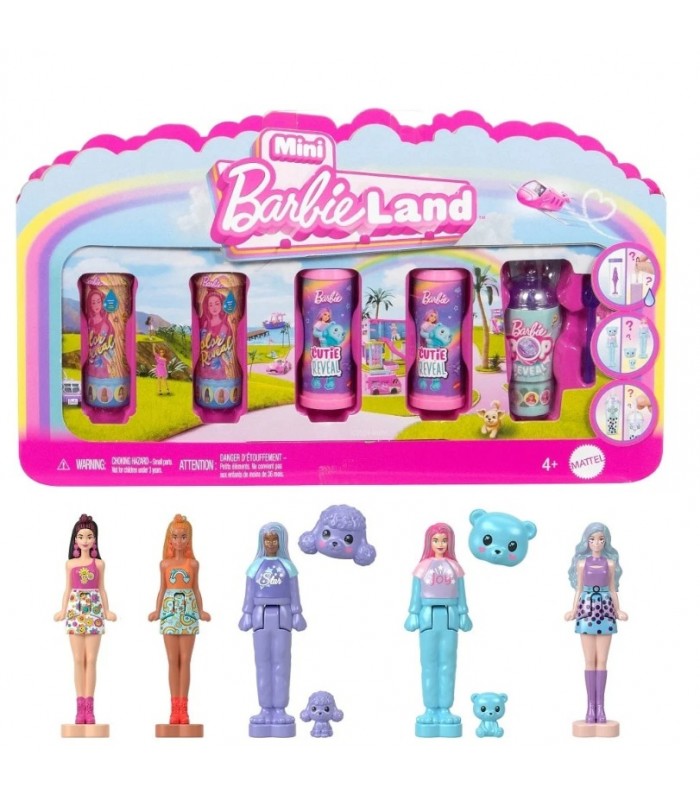MUNECAS BARBIE PAQUETE MINI REVEAL