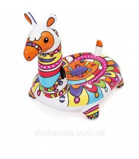 Flotador inflable montable  modelo Alpaca multicolor - BESTWAY