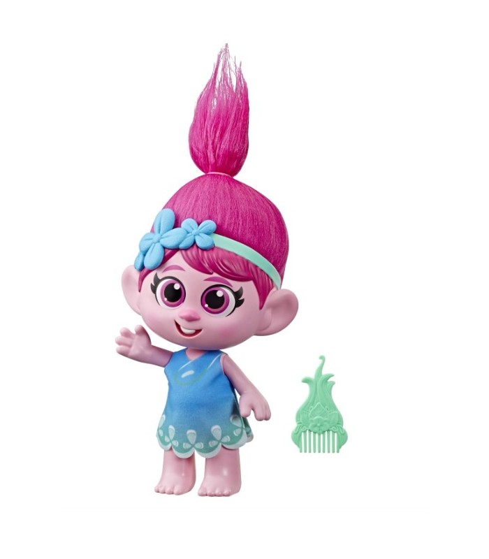Muñeca Trolls Poppy con Vestido