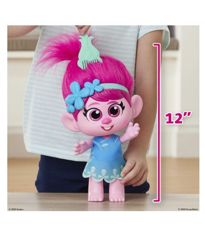 Muñeca Trolls Poppy con Vestido