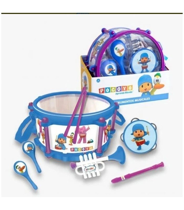 Set De 6 Instrumentos Musicales Pocoyo