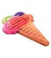 Flotador inflable montable modelo Cono de helado multicolor - BESTWAY