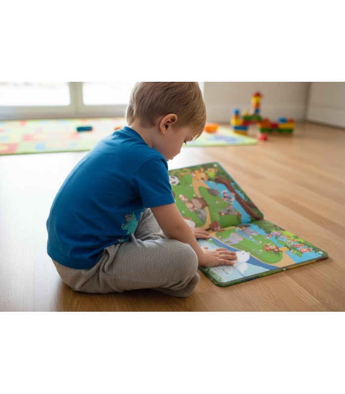Libro Interactivo Con Sonidos Aprendizaje Ingles Español