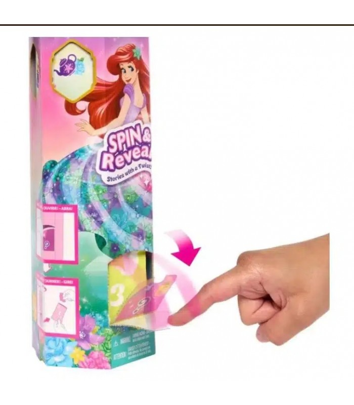 Muñeca Ariel Spin y Reveal