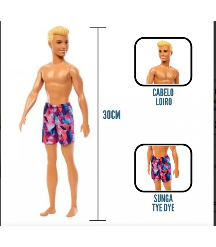 MUÑECO KEN PLAYA