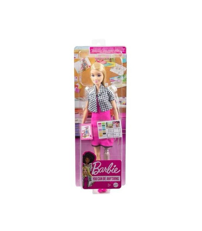 muñeca barbie diseñadora de interiores