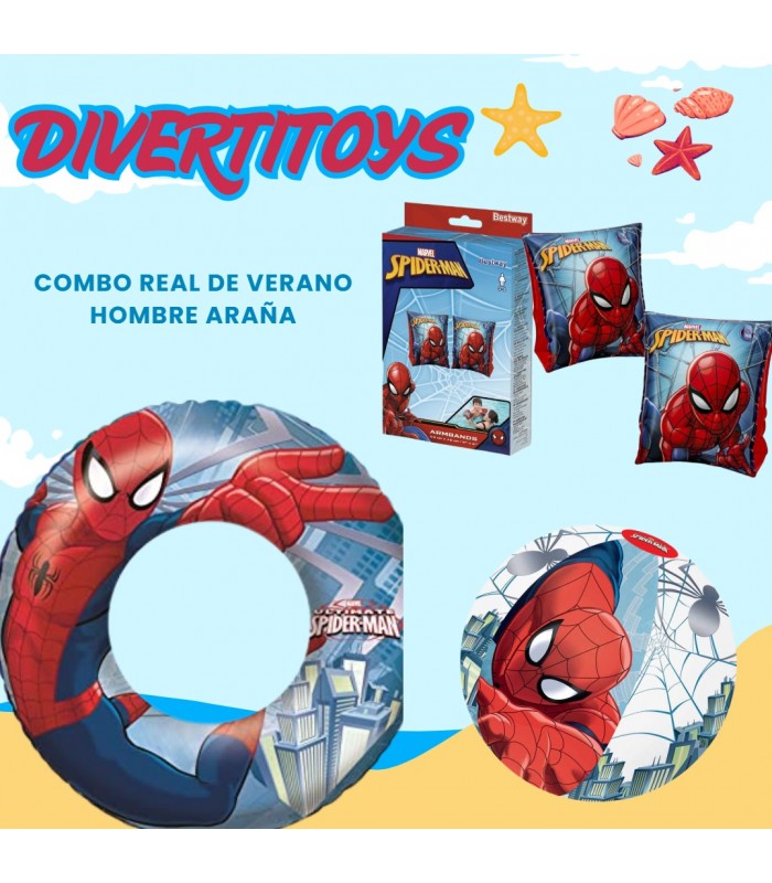 COMBO HOMBRE ARAÑA