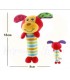 PACK X 4 Sonajas Peluche Animales Tela Estimulación Bebés