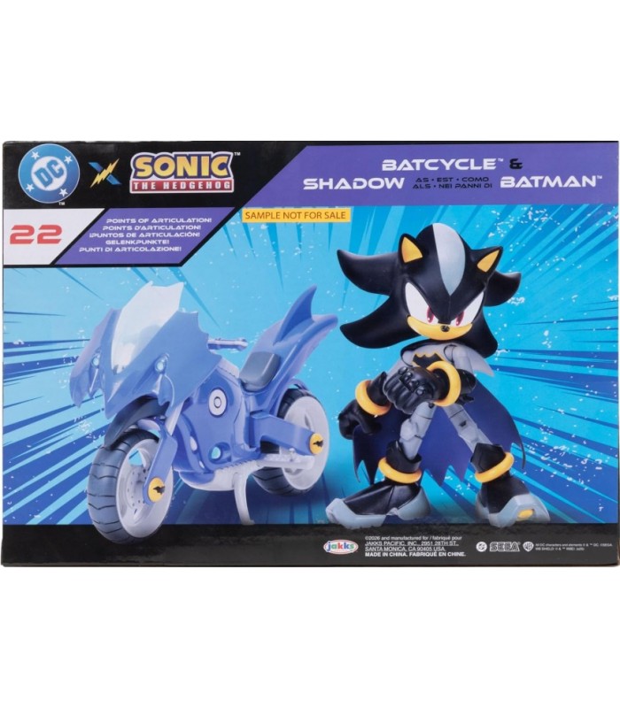 Sonic Shadow como Batman