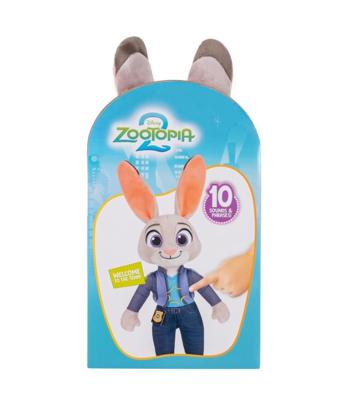 Peluche con Sonido en ingles ZOOTOPIA 2