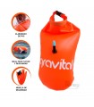 Flotador Salvavidas Mochila en Color Anaranjado
