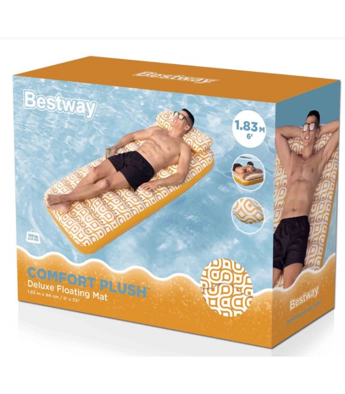 Colchón hinchable para piscin a183x84 cm Bestway