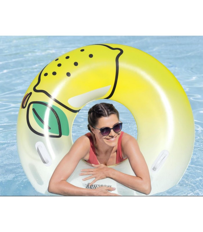 lotador hinchable Bestway con asas "Limón"