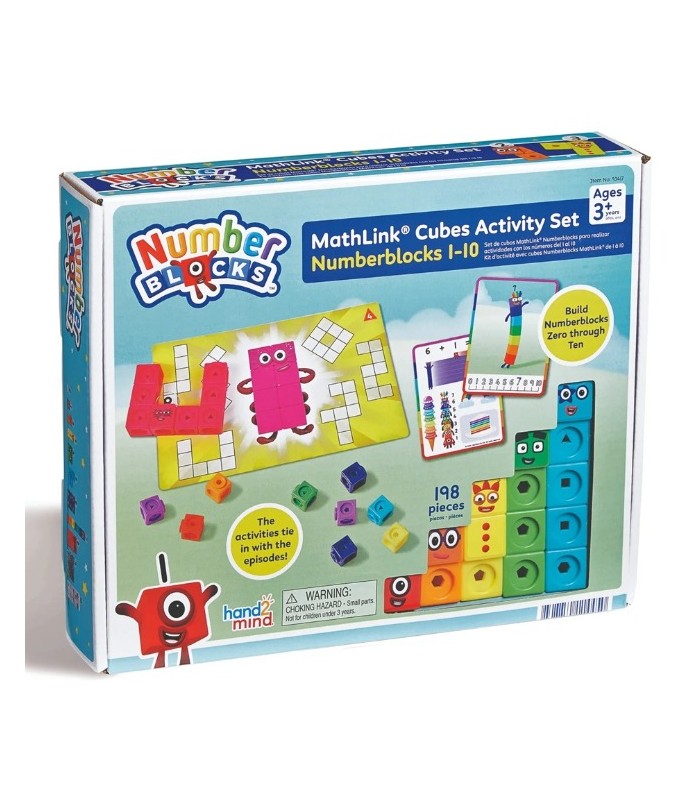 Numberblocks MathLink Cubes 1-10