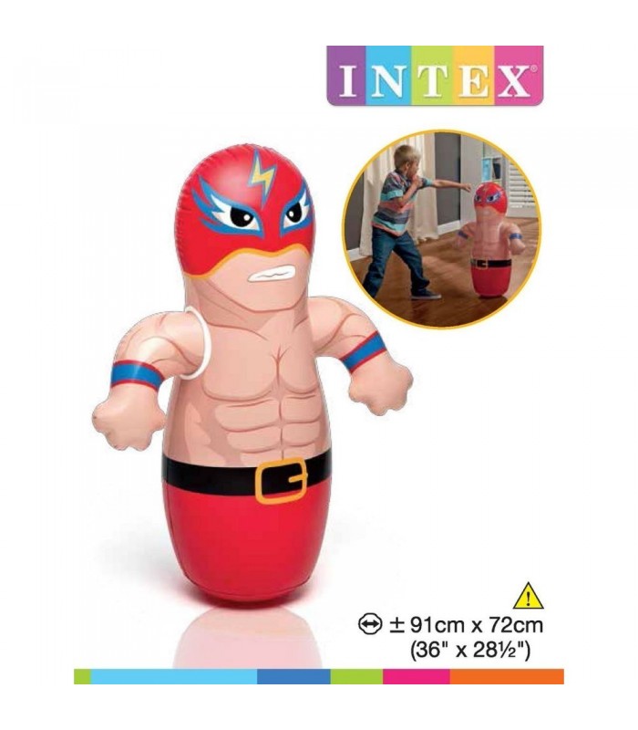 Porfiado Inflable Luchador Y Boxeador - Intex