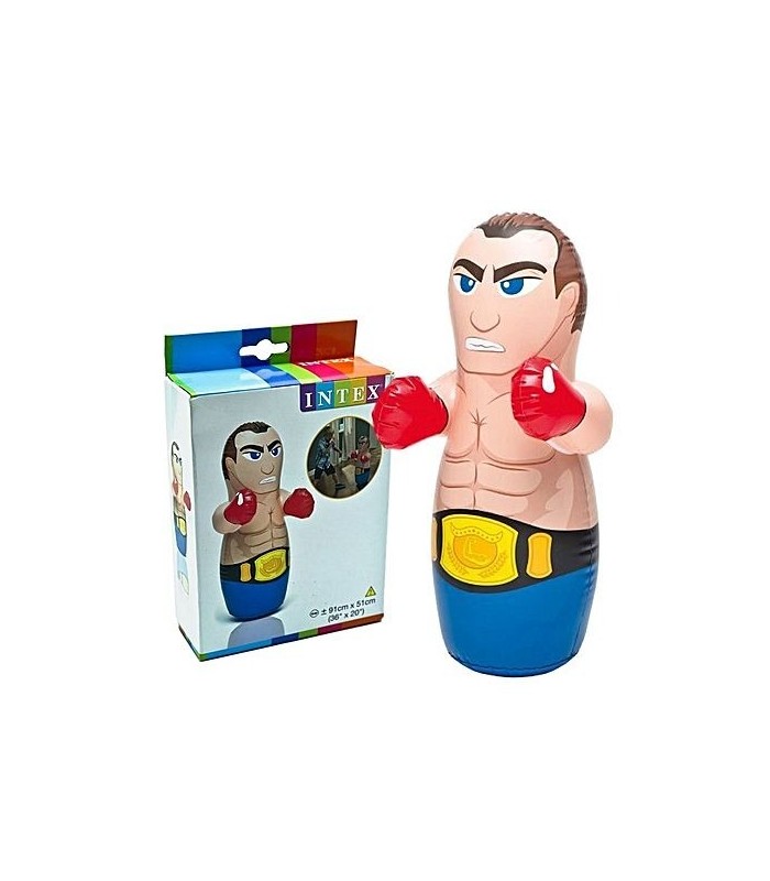 Porfiado Inflable Luchador Y Boxeador - Intex