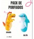 Porfiado Inflable DELDÍN Y TIGRE - Intex