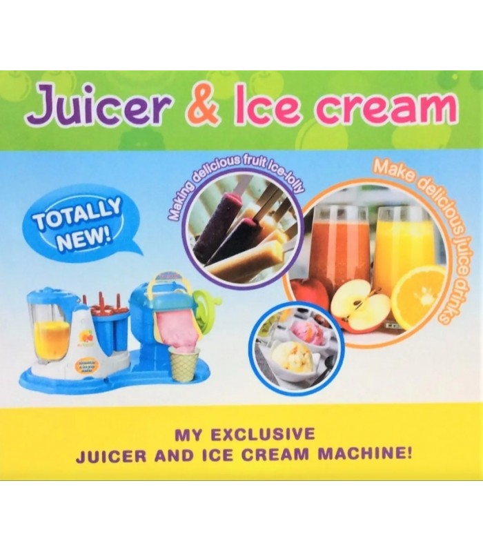 Maquina Para Hacer Helados color celeste
