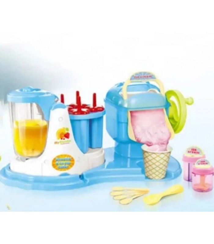 Maquina Para Hacer Helados color celeste