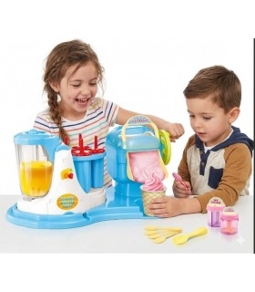 Maquina Para Hacer Helados color celeste